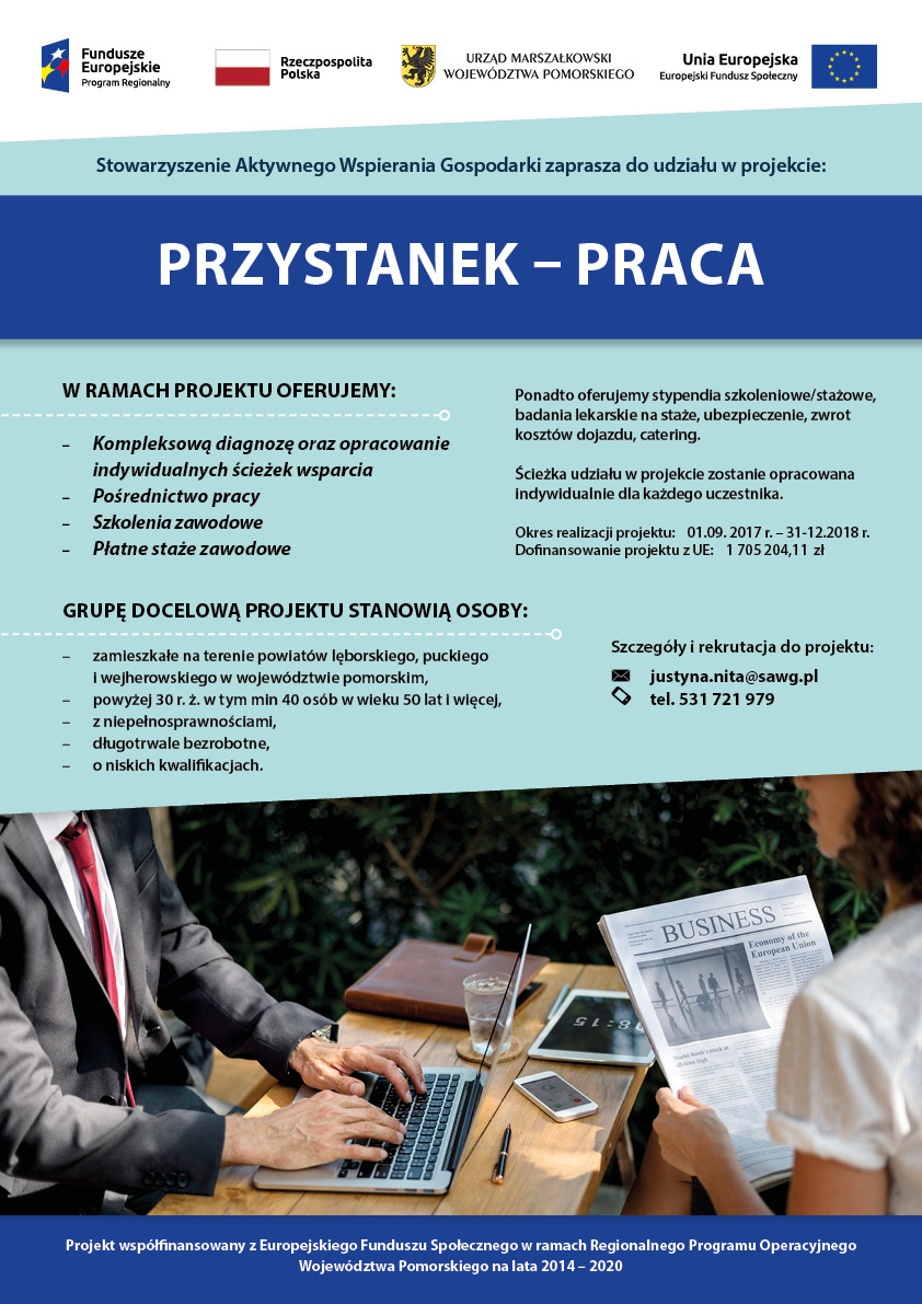 Przystanek - Praca (Plakat)