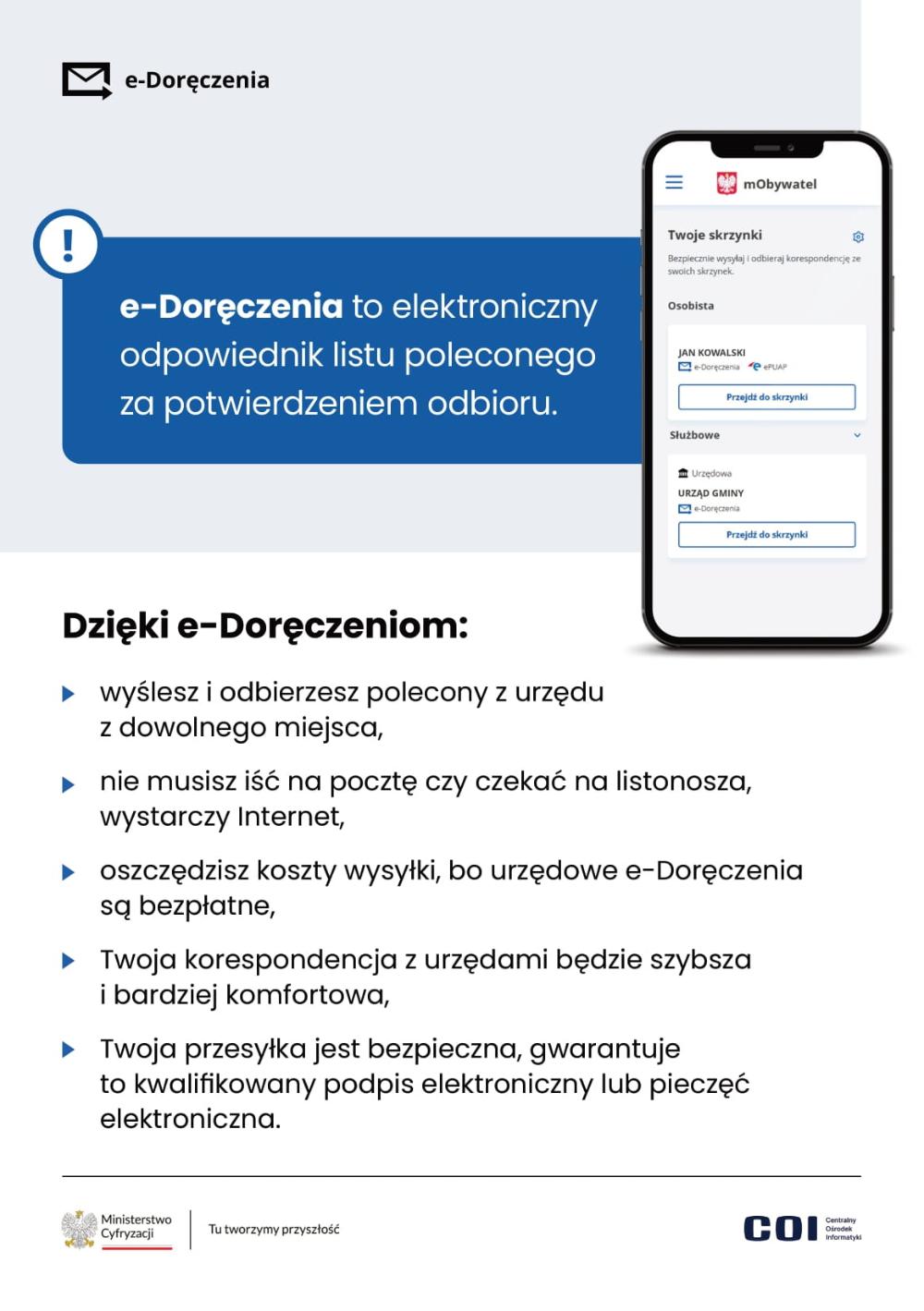Zdjęcie galerii artykułu:  - e-Doręczenia_Ulotka_1__(format_A5)-2.jpg