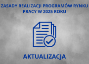 Zdjęcie artykułu Zasady realizacji programów rynku pracy przez PUP Wejherowo w 2025 roku