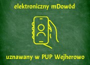 Obrazek dla: Elektroniczny mDowód uznawany w PUP Wejherowo